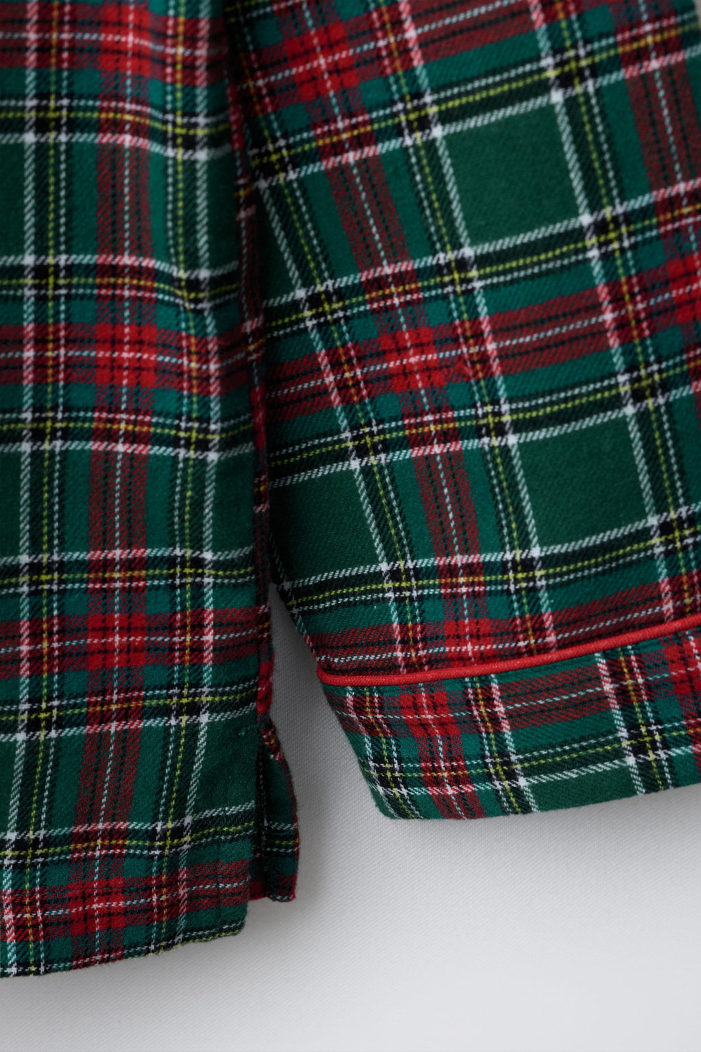 AGES 6-14 / CHECK FLANNEL PYJAMAS - Zara фото 7