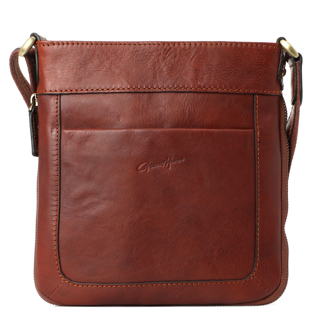 Мужская сумка через плечо GERARD HENON Артикул 2097125, светло-коричневый  фото 2