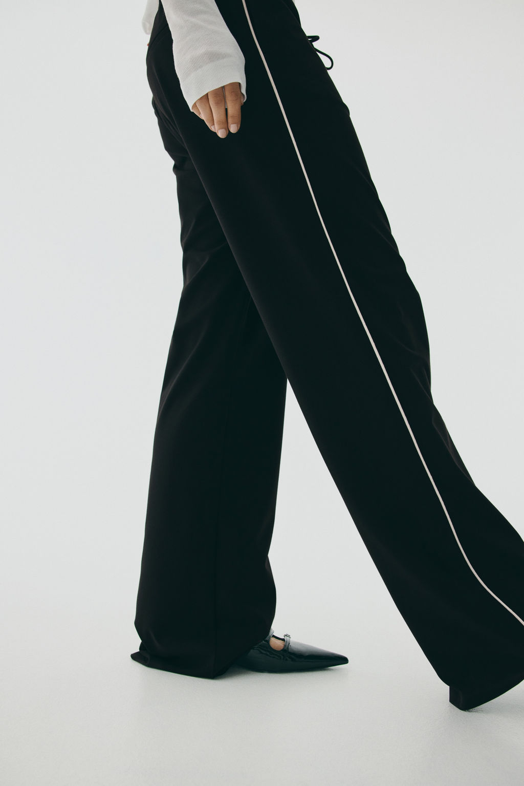 Pantal?n con cord?n de ajuste - H&m фото 5