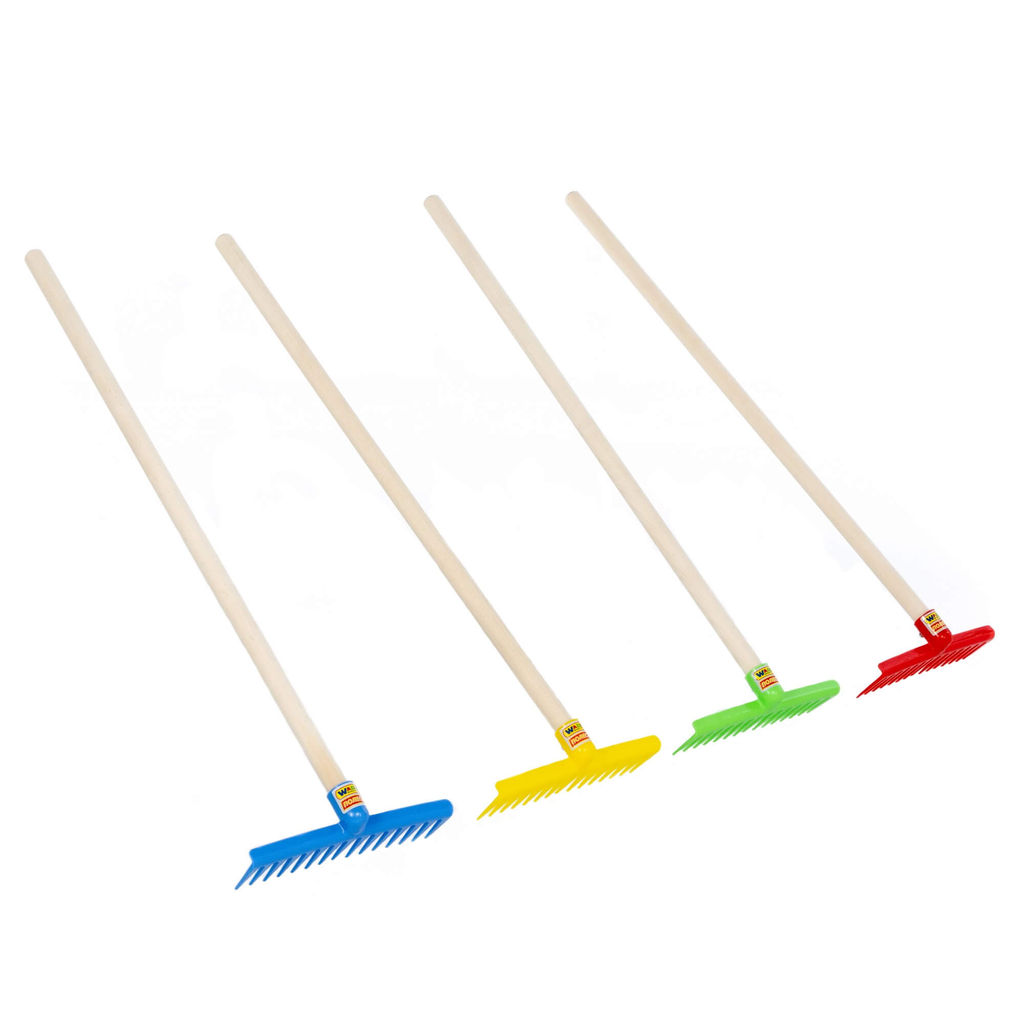 Грабли №17 (деревянный черенок, длина - 67 см) - Полесье фото 2