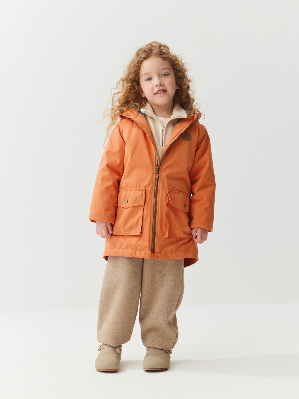 Парка демисезонная "Мандарин"