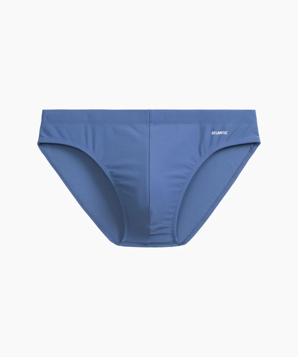 ATLANTIC KMT-338 Плавки спорт Plain голубой  фото 2