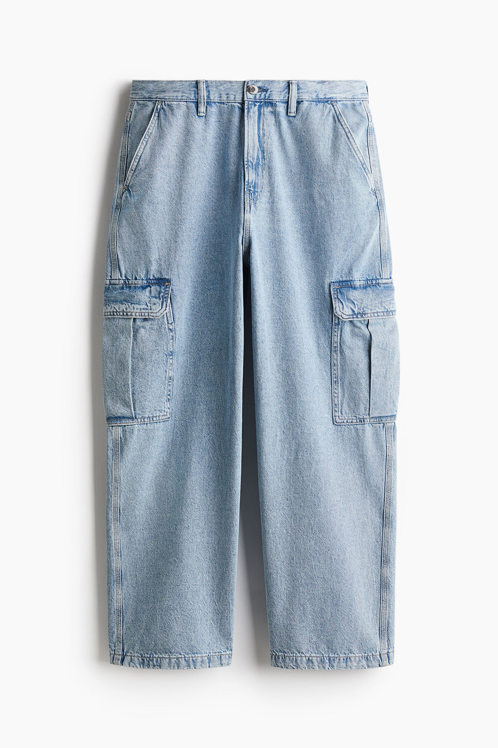 Loose Cargo Jeans - H&m фото 2