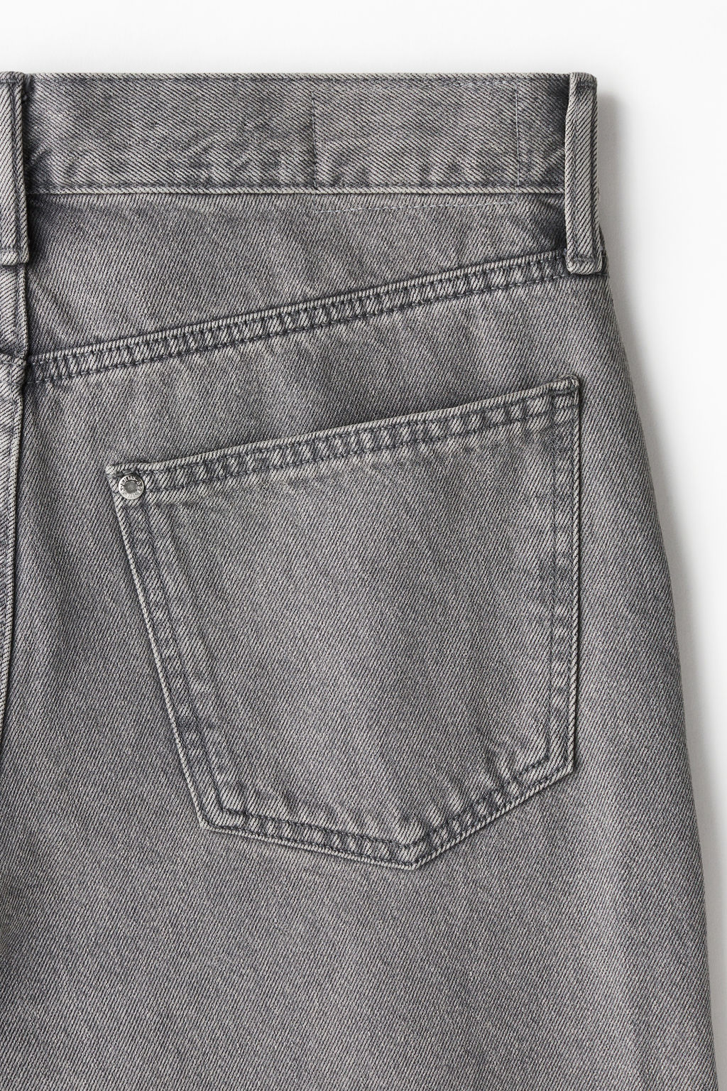 Straight Relaxed High Jeans - H&m фото 3