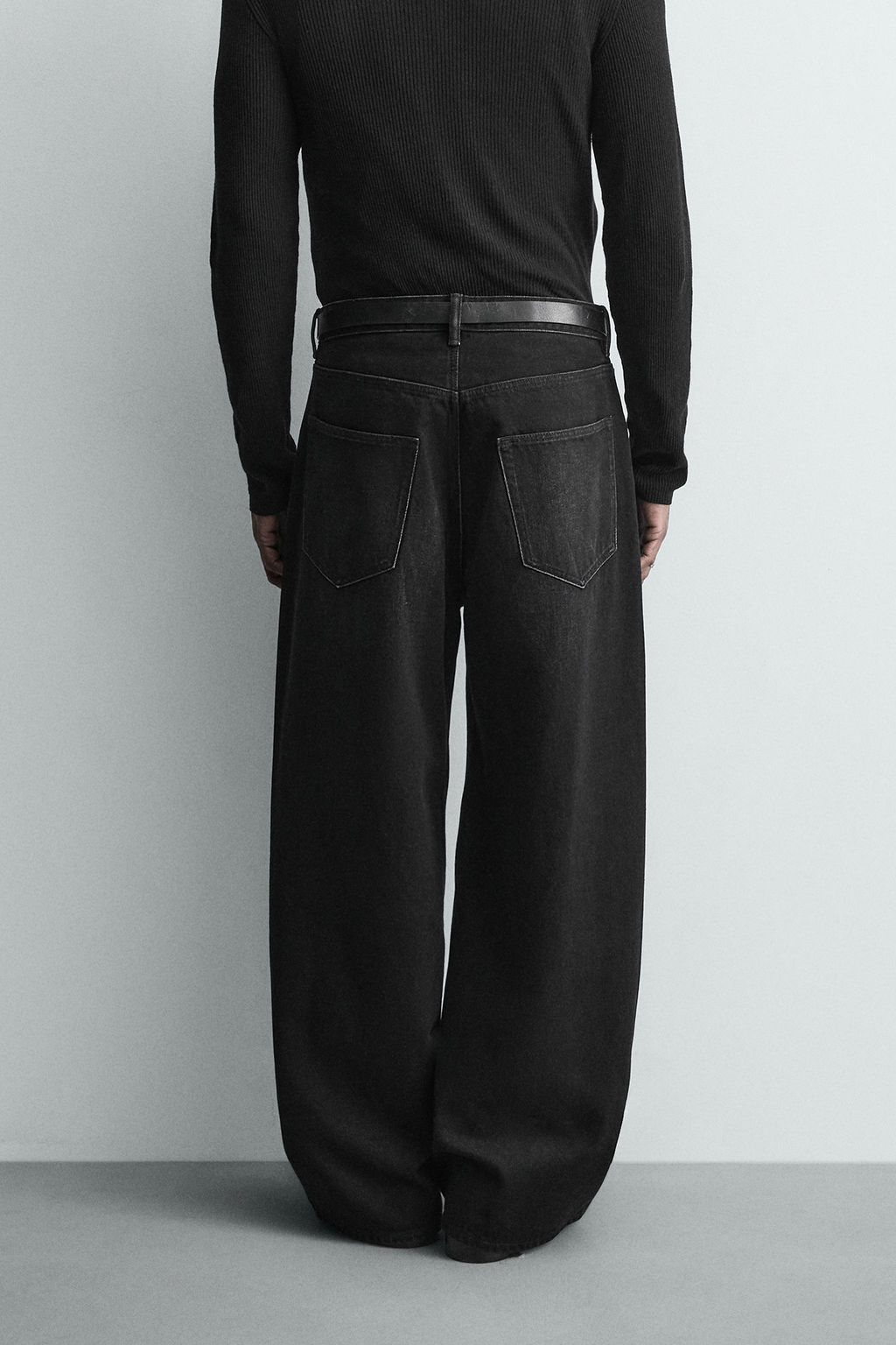 JEANS BAGGY FIT / Negro - Zara фото 12