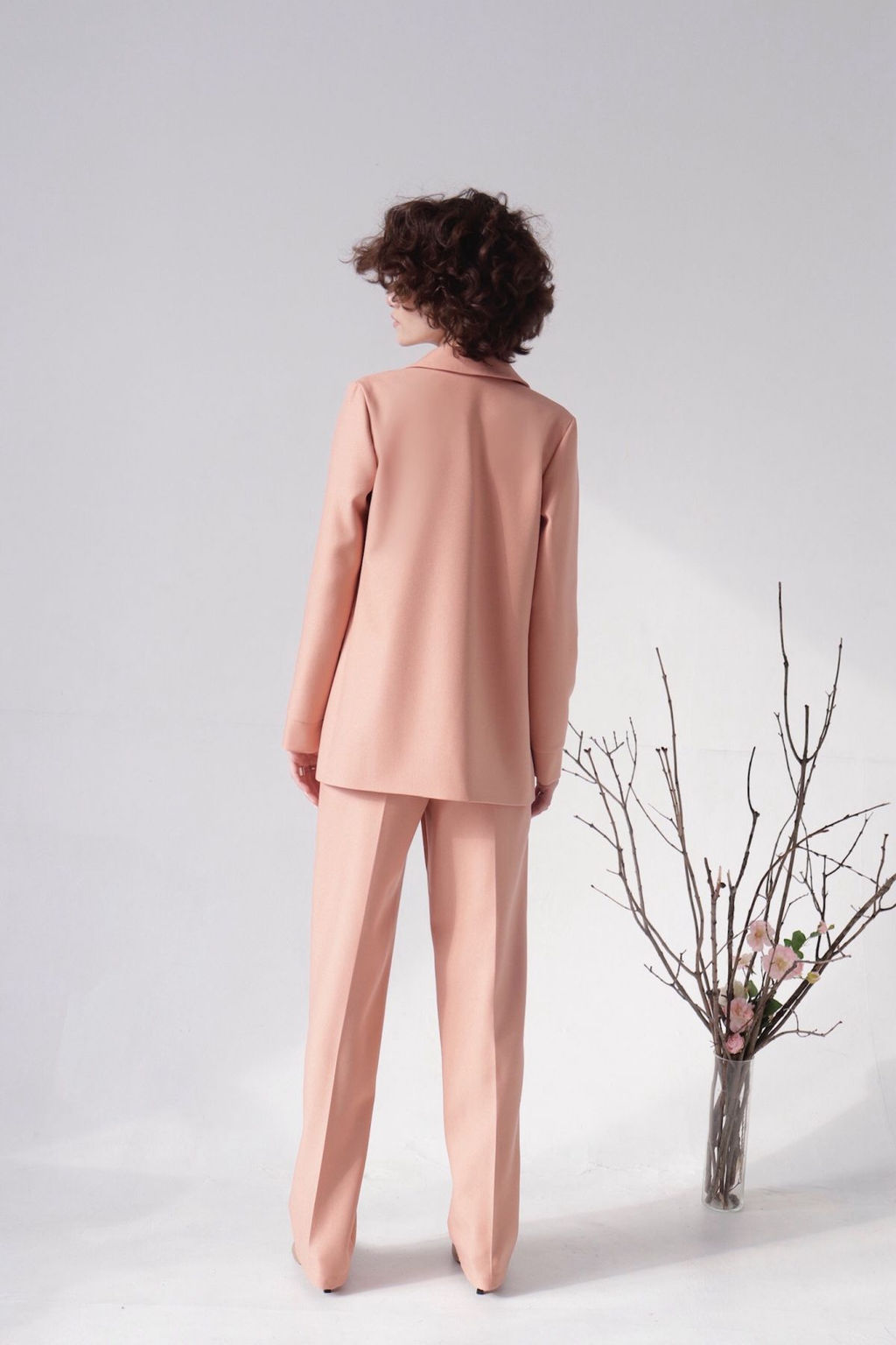 Брюки со стрелками в тёплом розовом - Martichelli фото 5