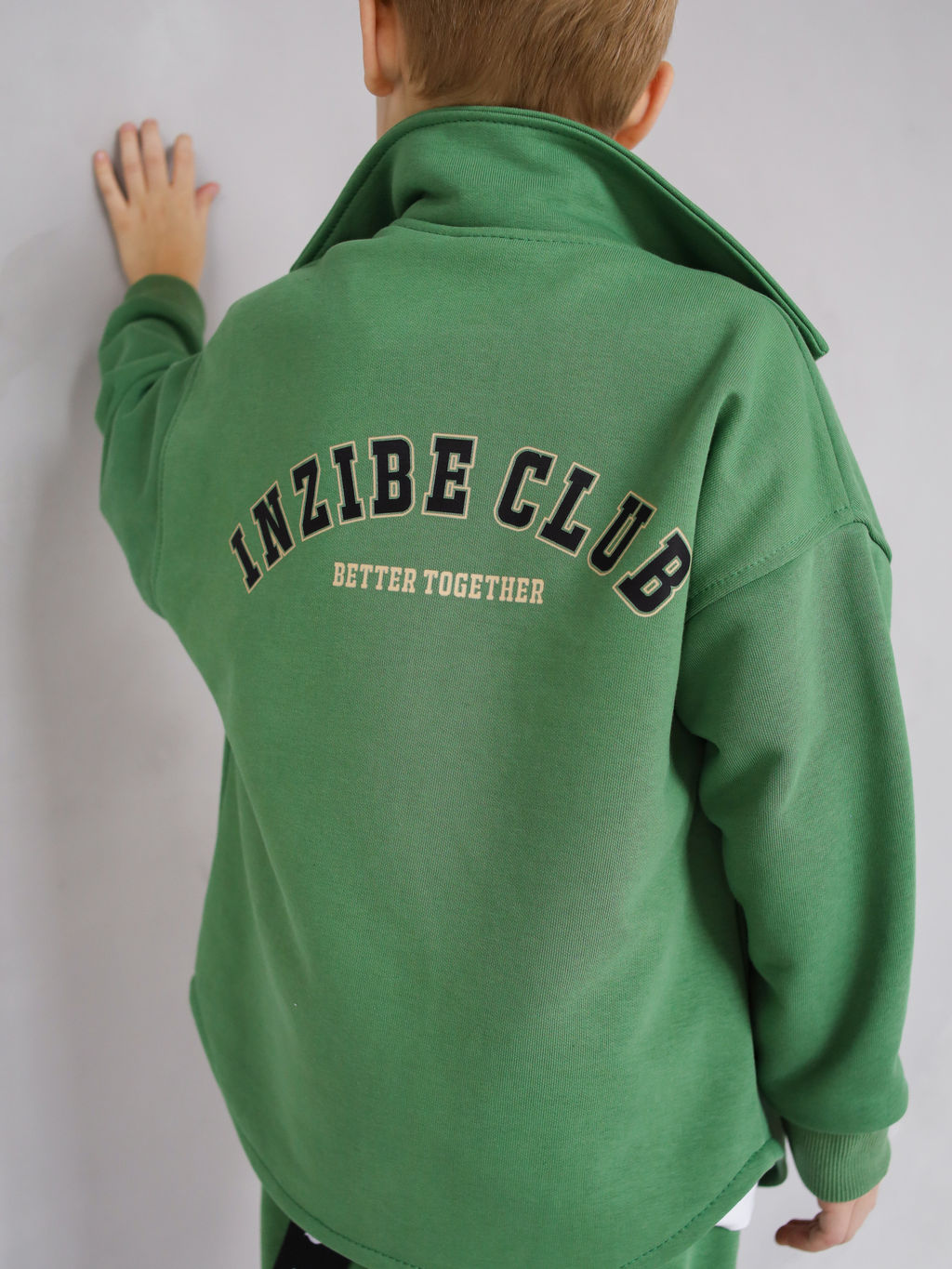 Свитшот INZIBE CLUB, мох  фото 30