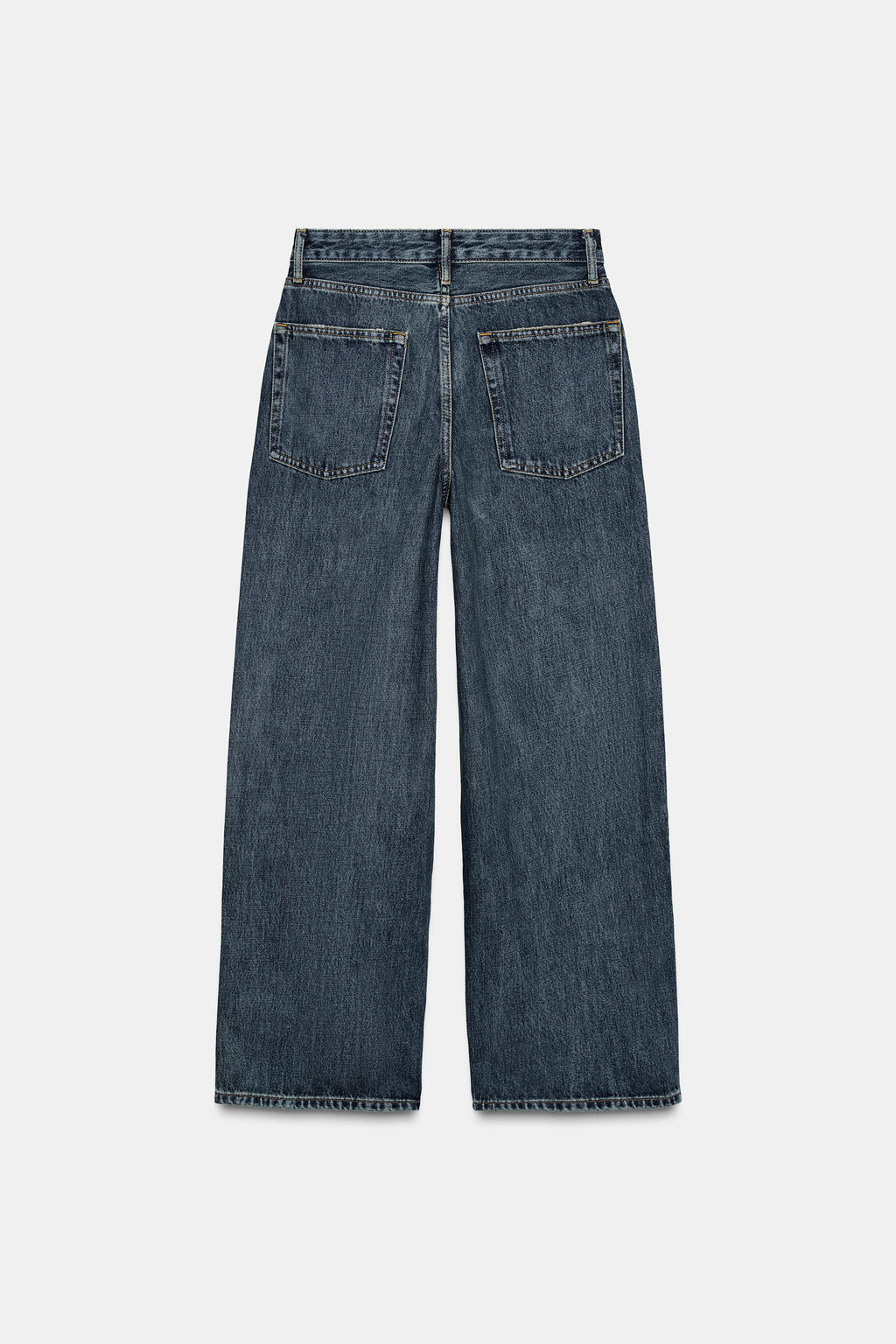 ZW COLLECTION BAGGY MID-WAIST JEANS - Zara фото 7
