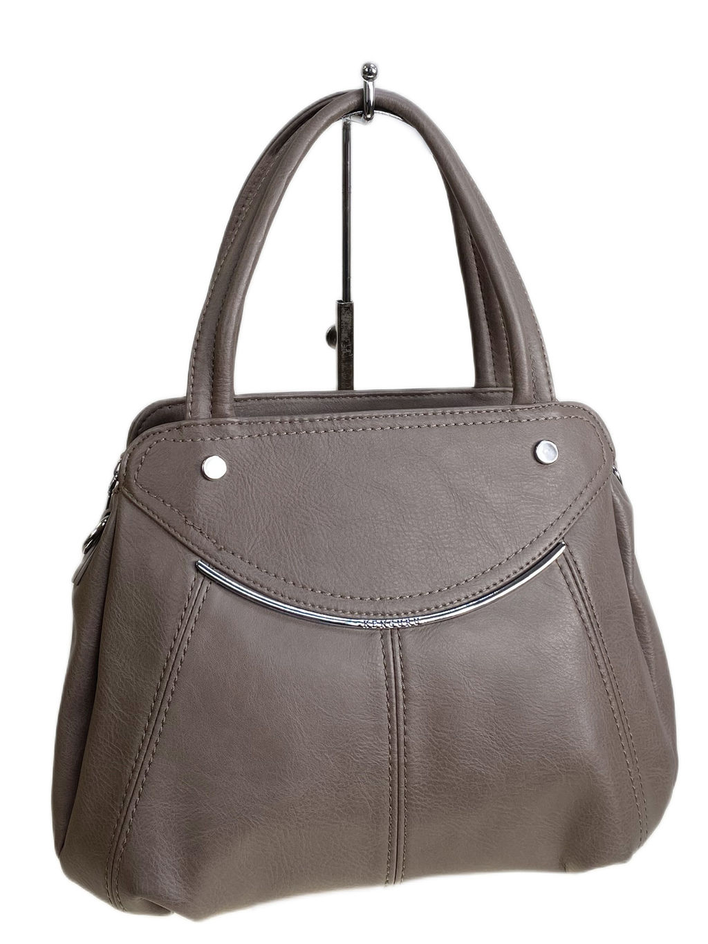 Женская сумка из искусственной кожи, цвет пыльная роза