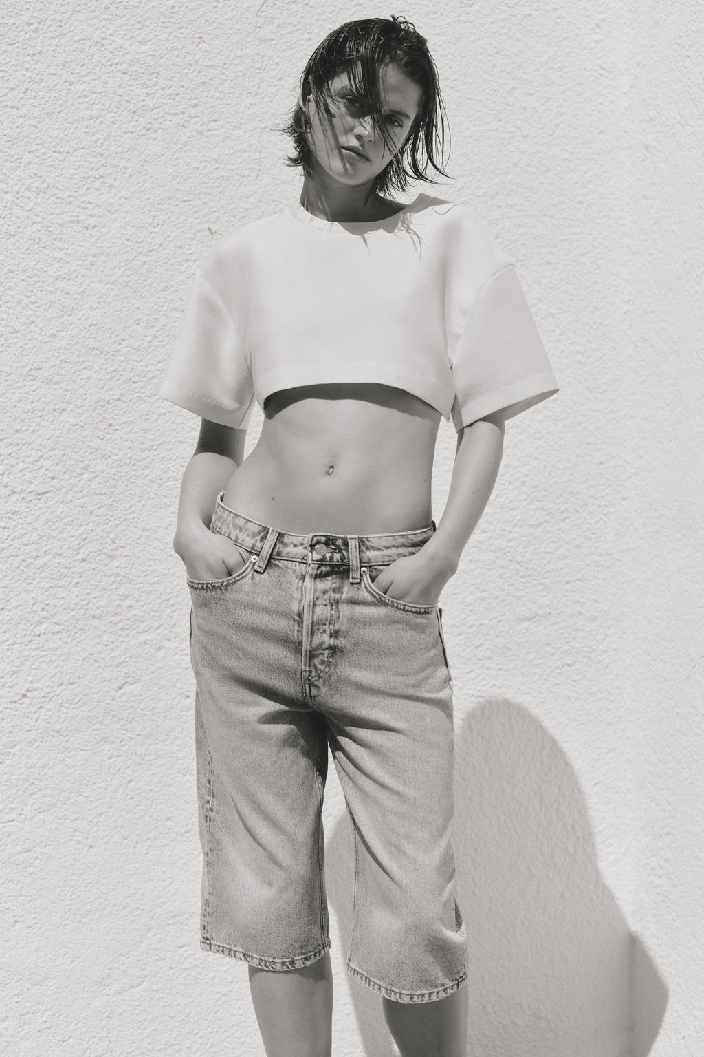 Bermudas en denim - H&m фото 4