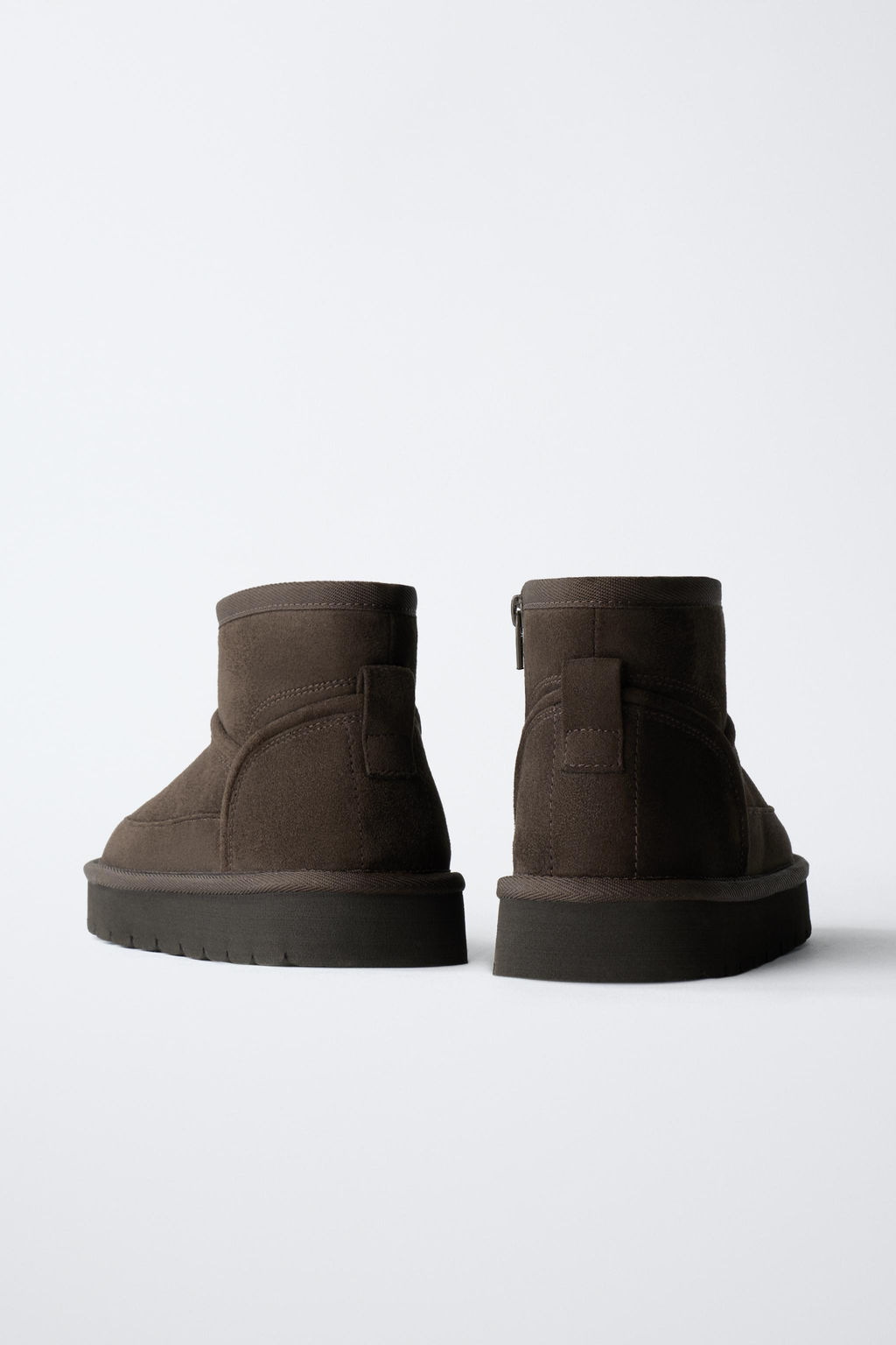 LINED ANKLE BOOTS - Zara фото 5