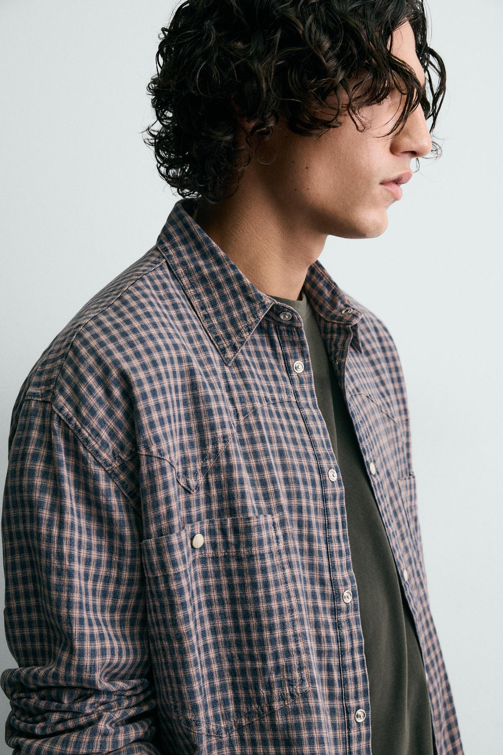 WESTERN CHECK SHIRT - Zara фото 5
