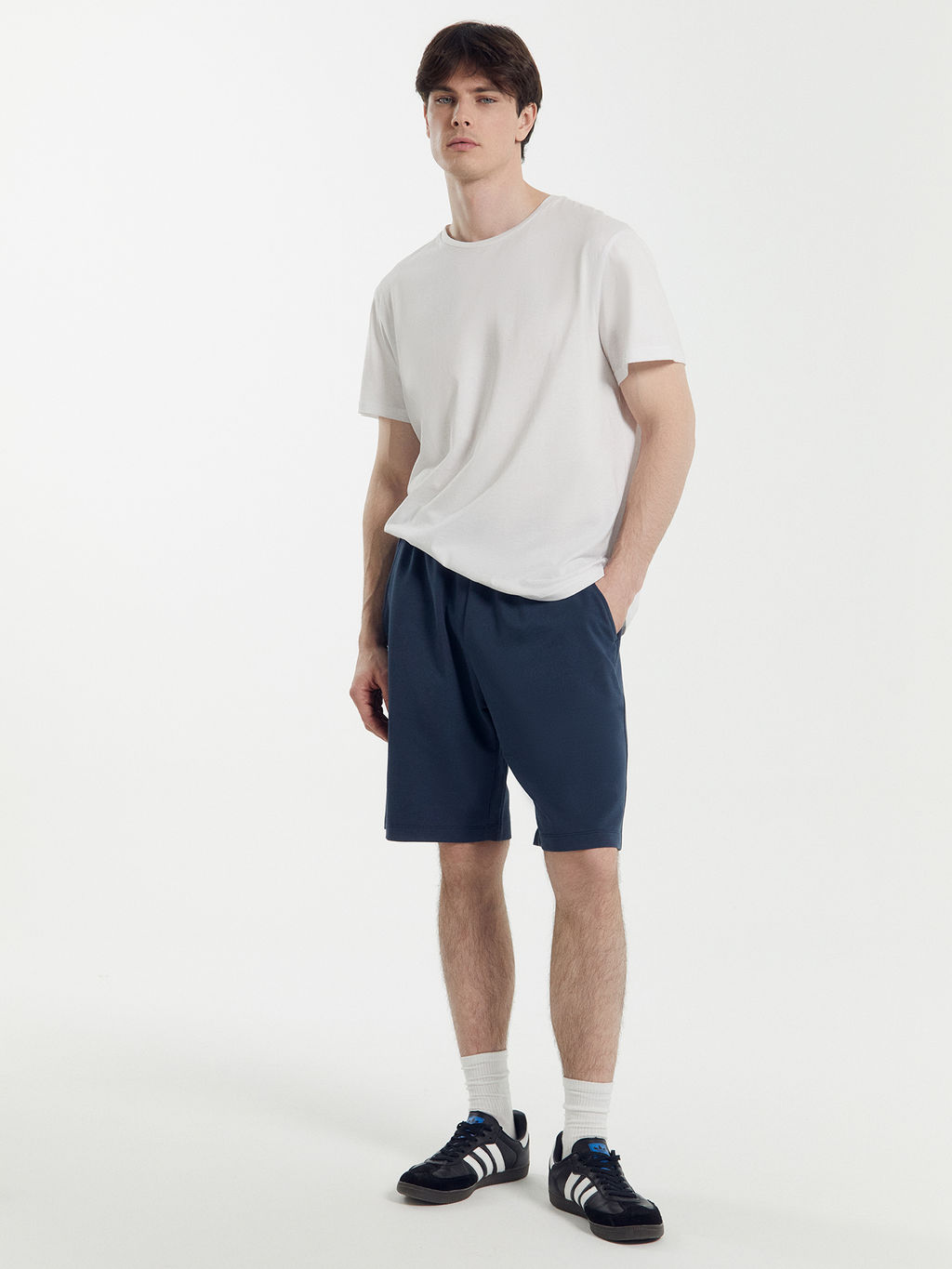 Шорты мужские синие - Mark formelle фото 3