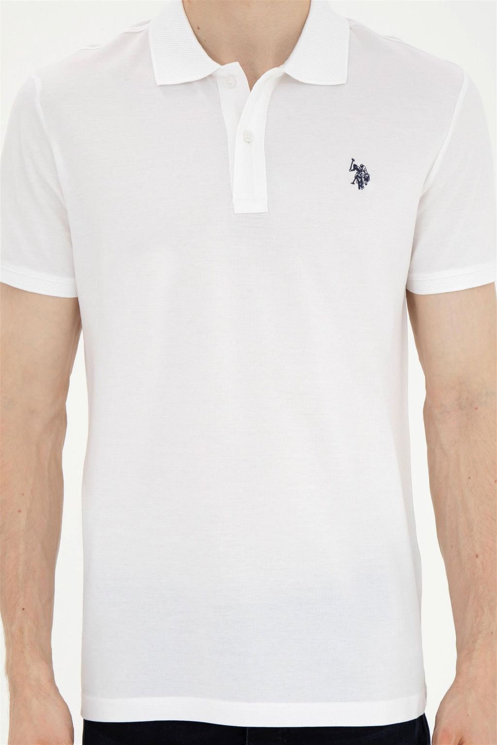 Мужская белая футболка - U.s. polo assn фото 6