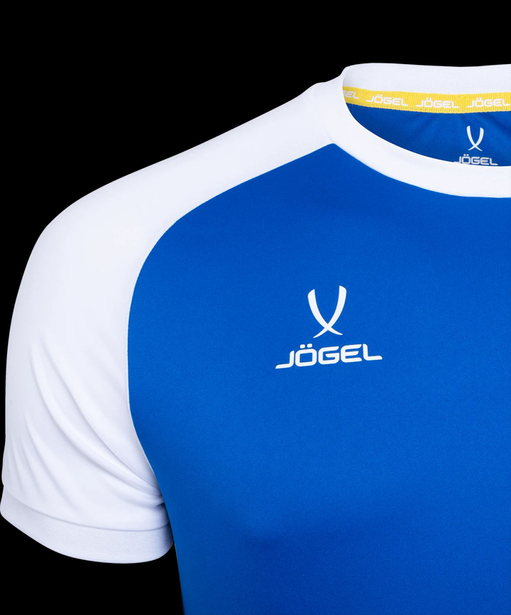 Футболка игровая JOGEL CAMP Reglan Jersey, синий/белый, детский