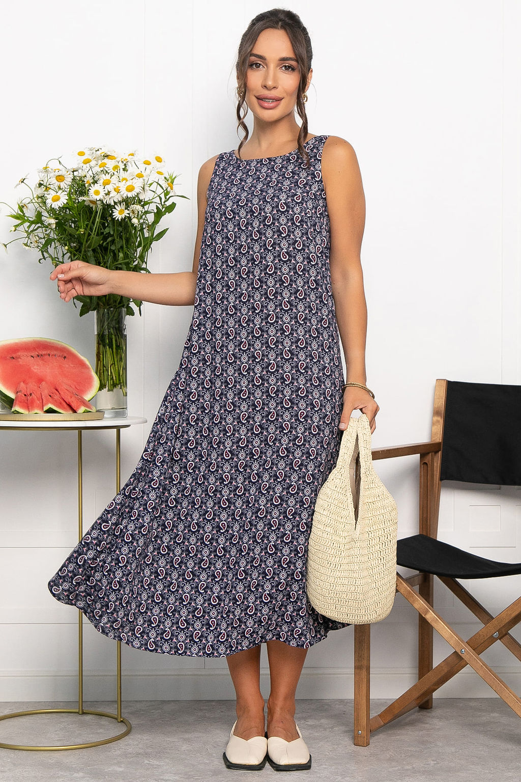 Сарафан Кампари штапель - Lt collection фото 7