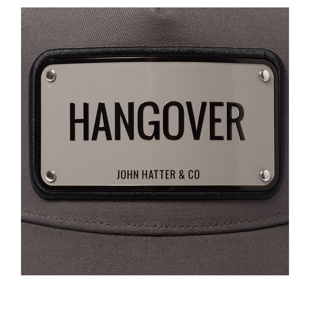 Бейсболка JOHN HATTER арт. 1-1070-U00 Hangover (серый)  фото 4