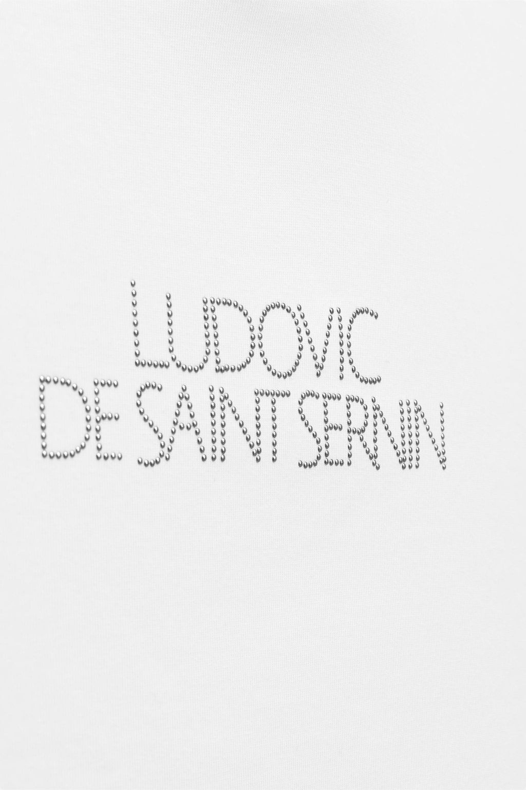 RHINESTONE LOGO TANK TOP LUDOVIC DE SAINT SERNIN x ZARA фото 4