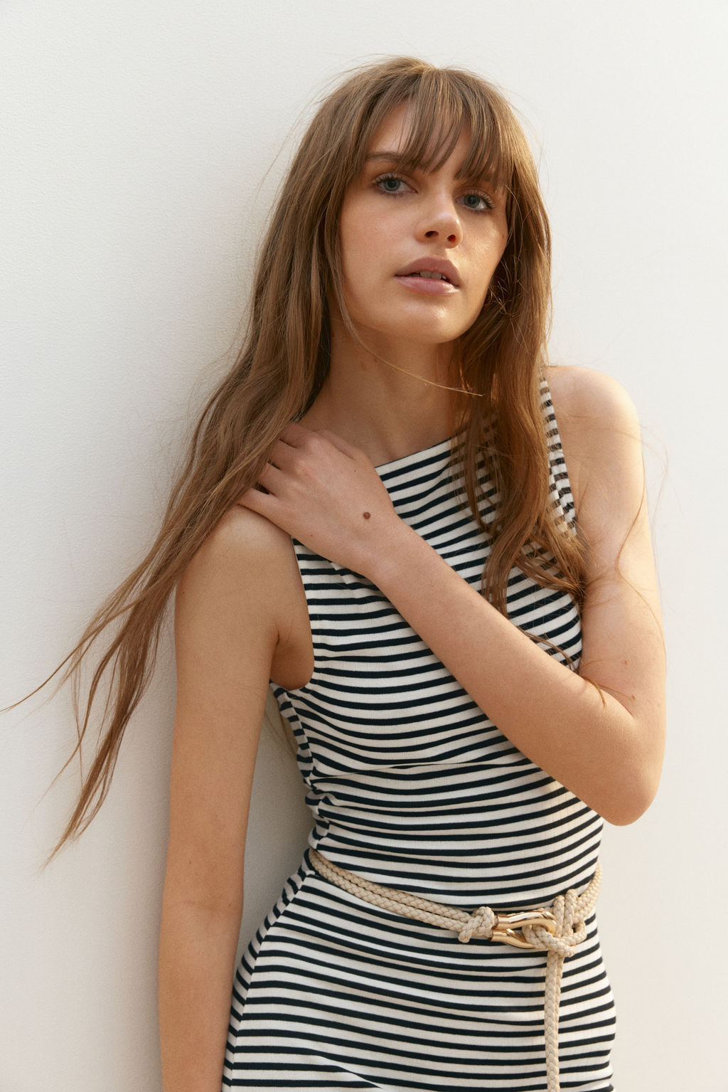 Vestido midi en punto de canal? - H&m фото 3