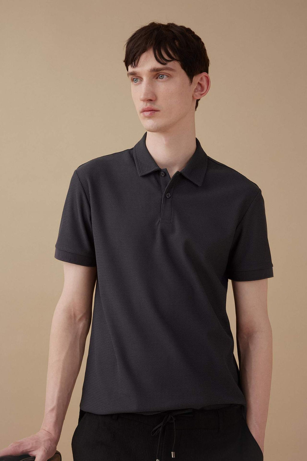 Modern Fit Basic Duz K?sa Kollu Polo Tisort - Defacto фото 8