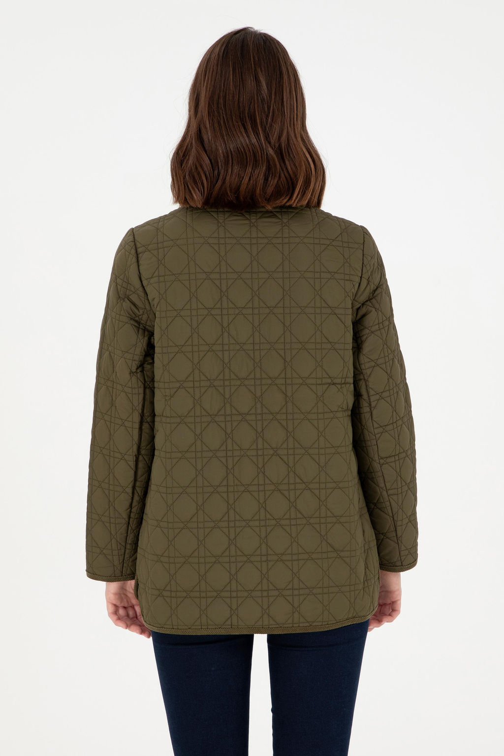 Женское пальто цвета хаки - U.s. polo assn фото 5