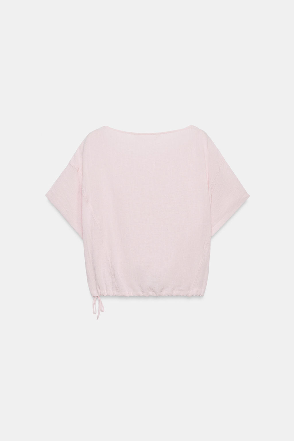 CAMISA CAPA BAJO AJUSTABLE / Rosa claro