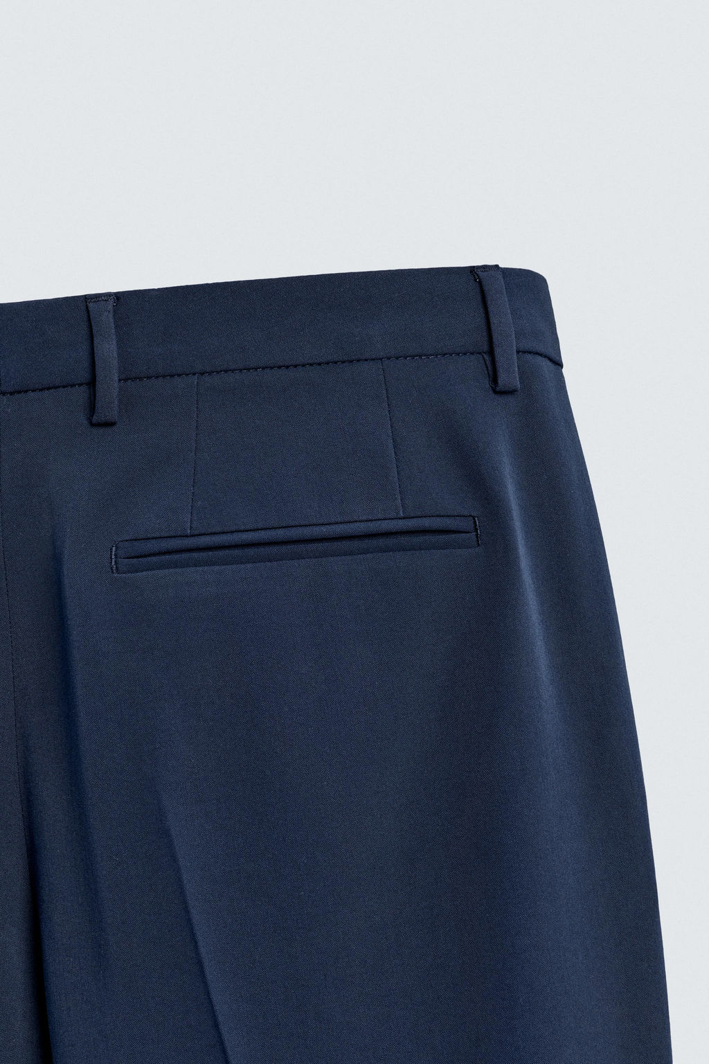 PANTAL?N TRAJE CONFORT / Azul tinta - Zara фото 8