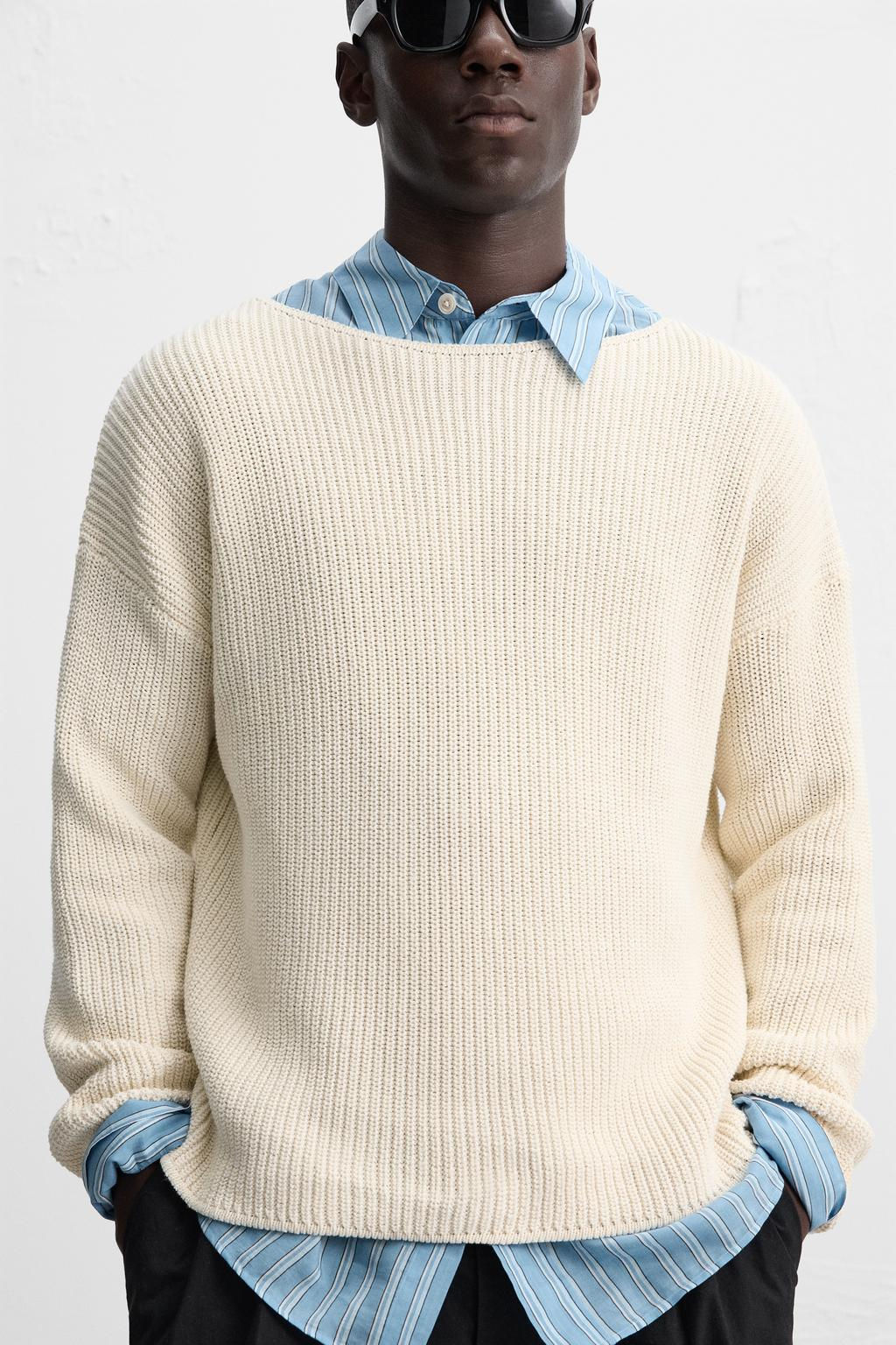 TEXTURED SWEATER - Zara фото 5