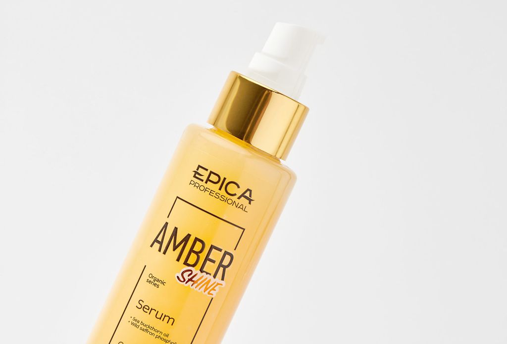 EPICA Amber Shine ORGANIC Сыворотка для восстановления волос, 100 мл. - Epica professional фото 4
