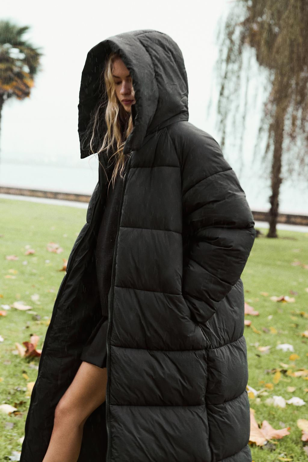 LONG ANORAK WITH WATER AND WIND PROTECTION - Zara фото 7