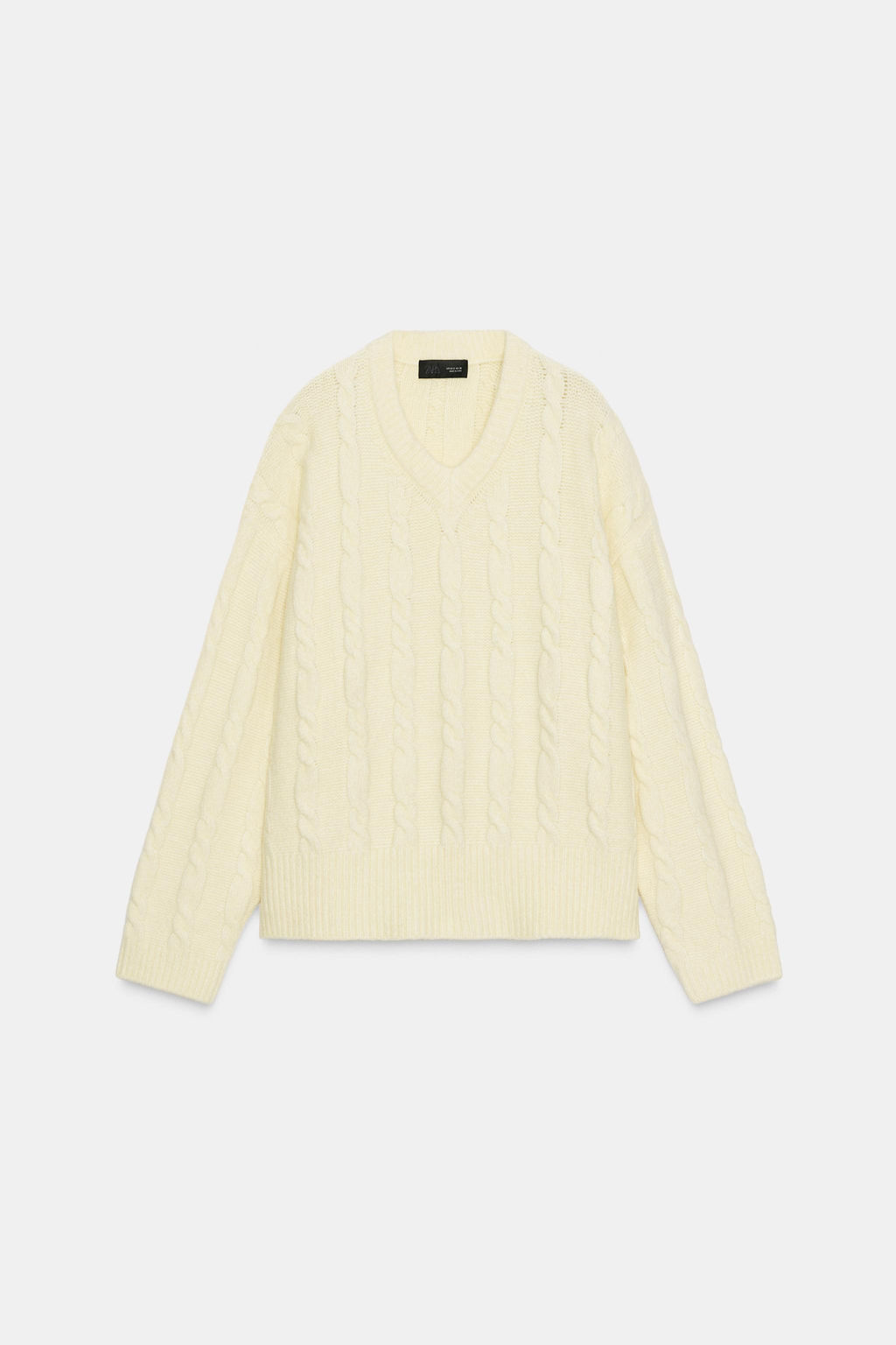 SOFT CABLE KNIT JUMPER - Zara фото 6