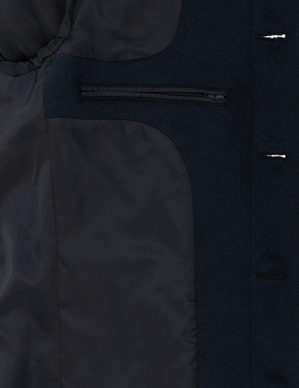 Lacivert Y_n Kar___ml_ Slim Fit Palto - Pierre cardin фото 6