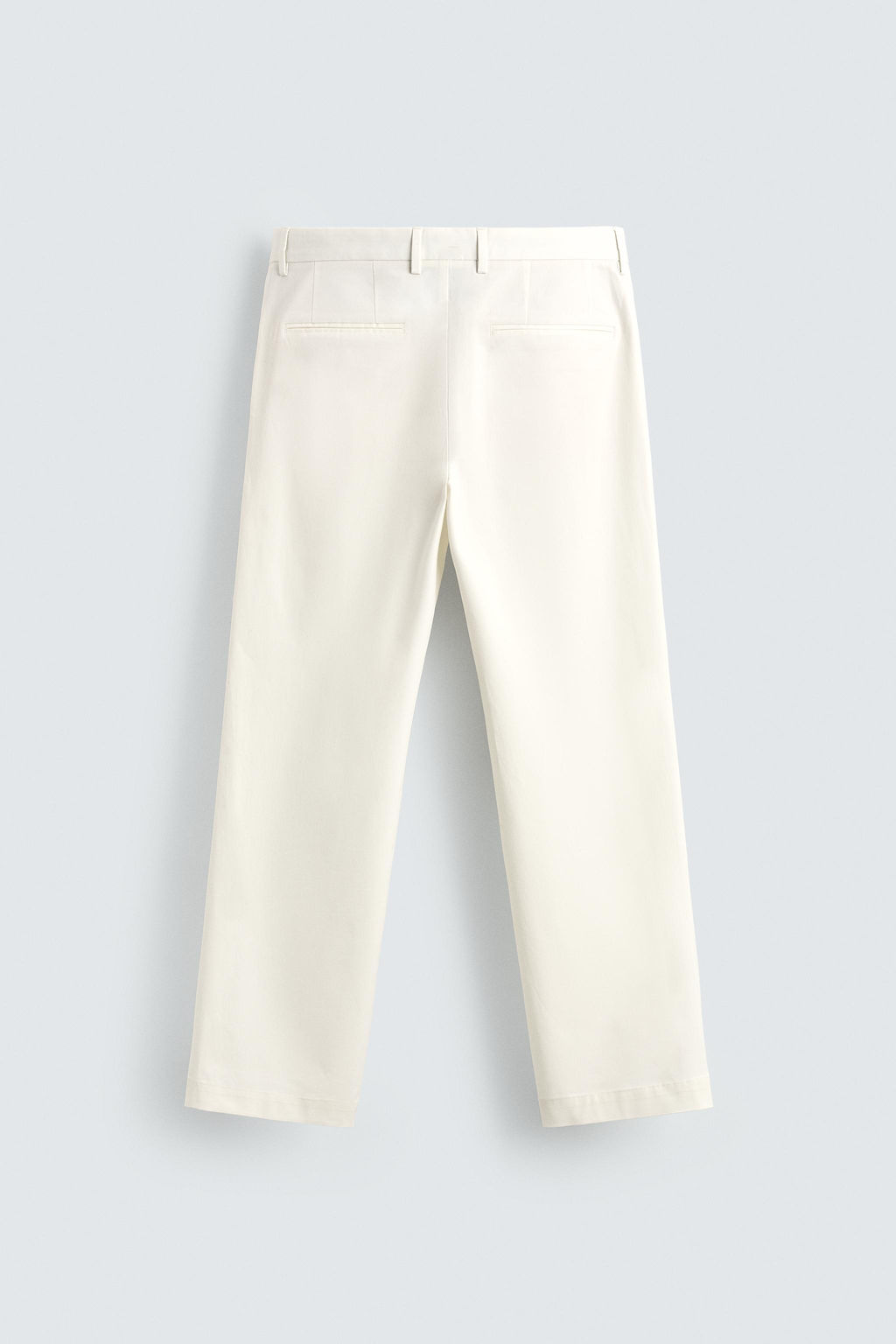 PANTAL?N CHINO REGULAR FIT / Blanco roto - Zara фото 8