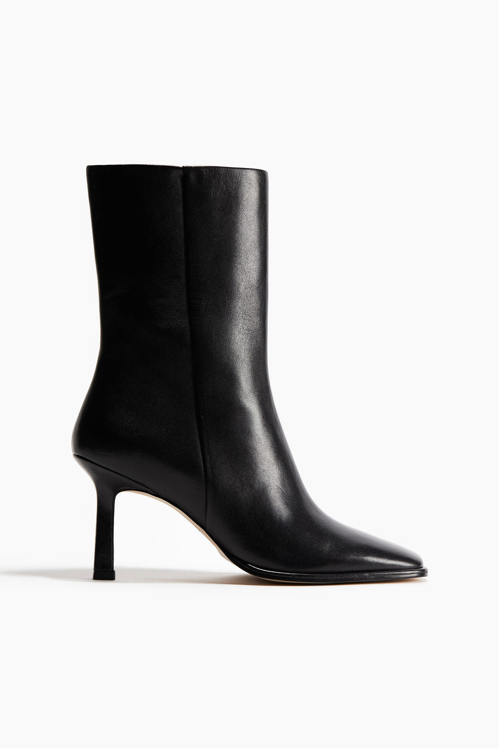 Botines de piel con tacon - H&m фото 4