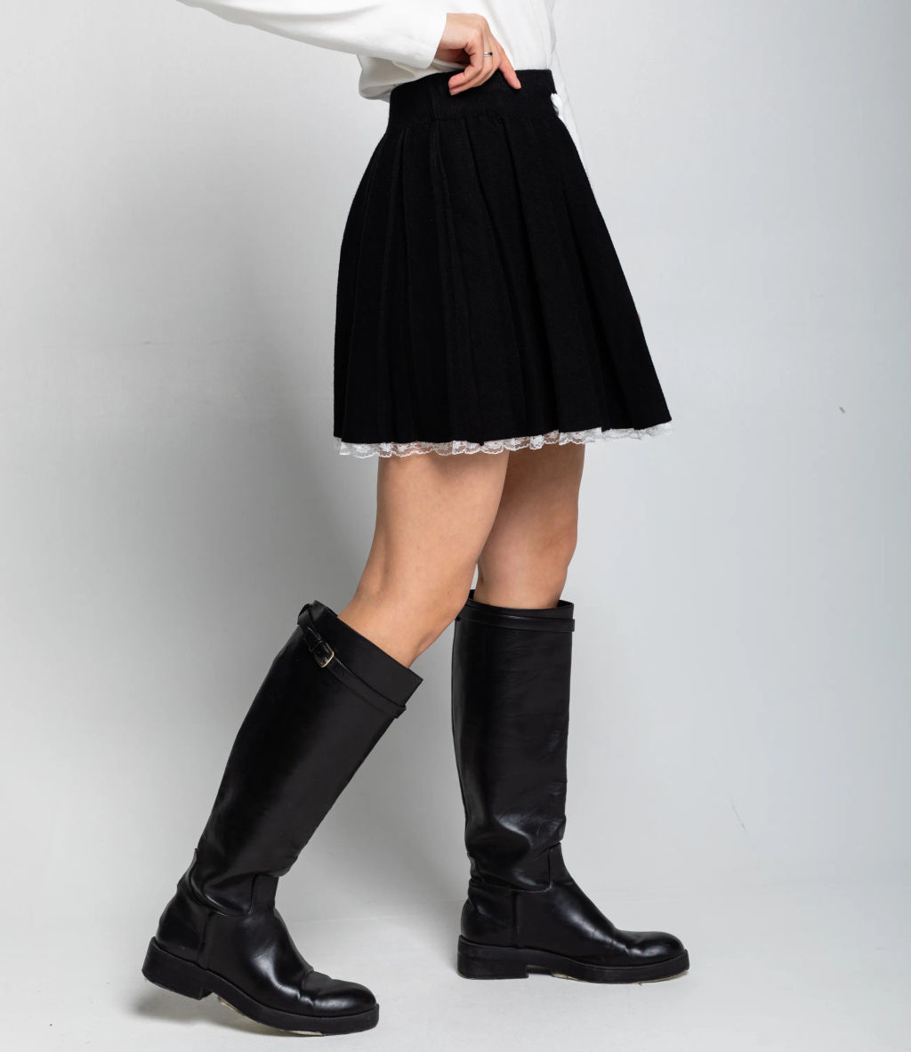 Юбка #КТ622 (4), чёрный