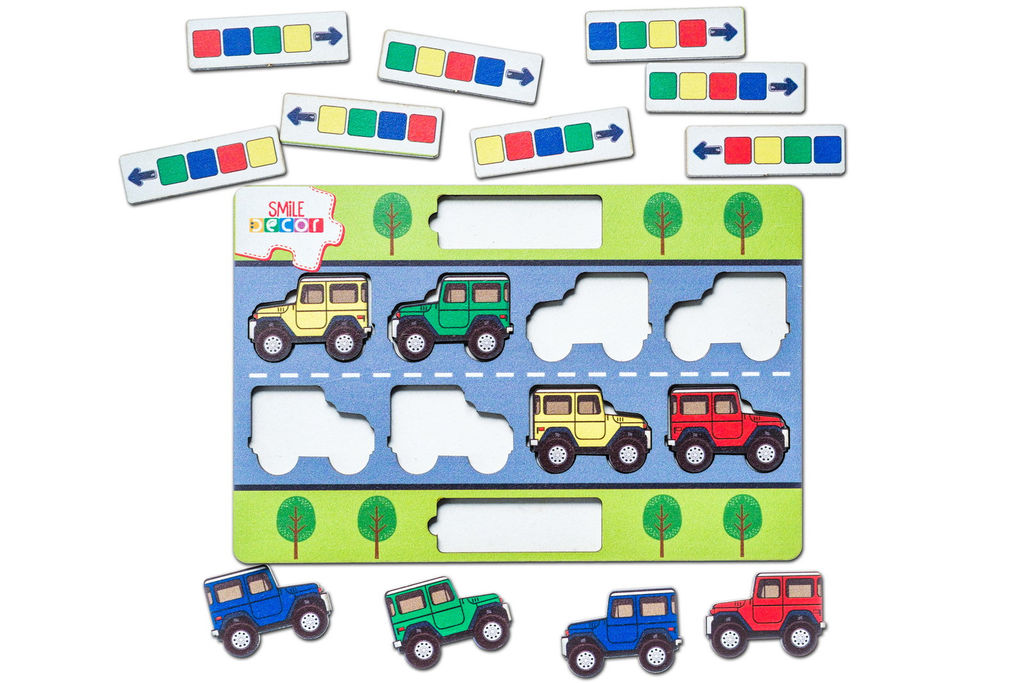 Обучающая игра Машинки - Smiledecor фото 4
