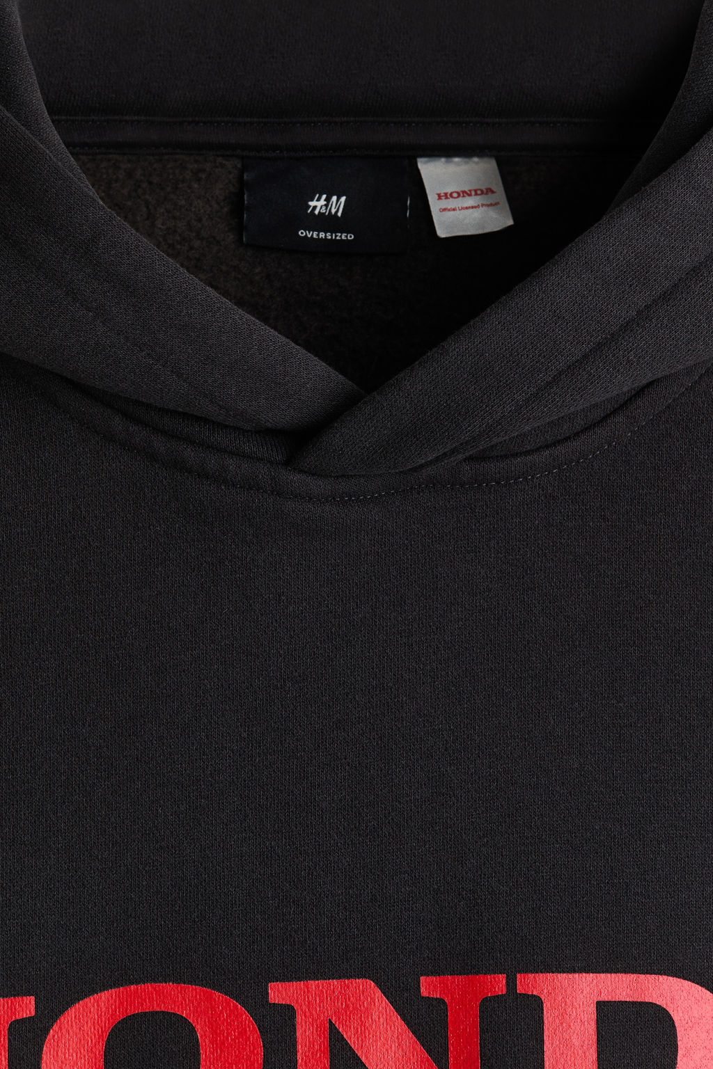 Sudadera estampada con capucha Oversized Fit - H&m фото 3