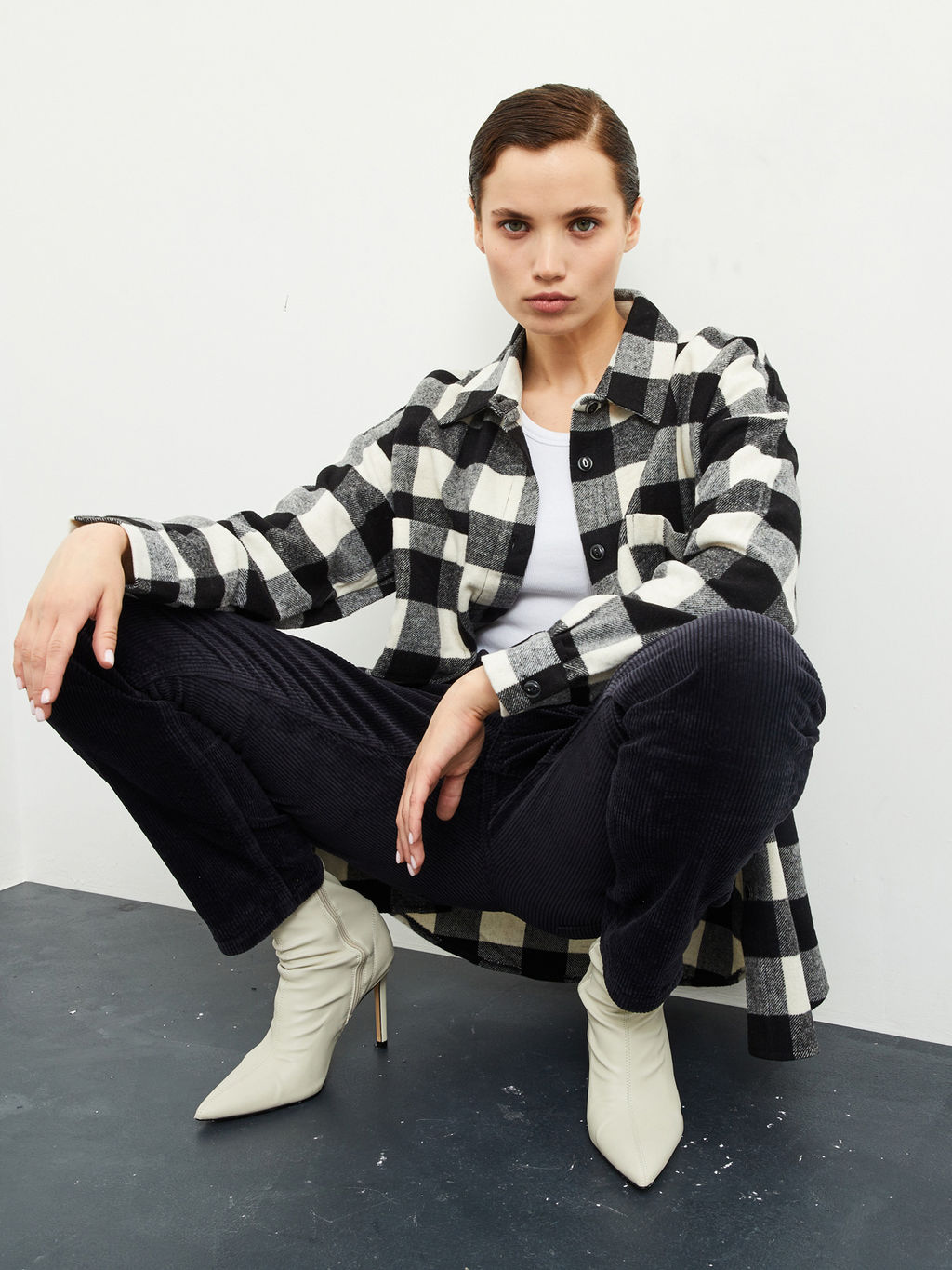 Женские брюки из вельвета - Mossmore фото 60