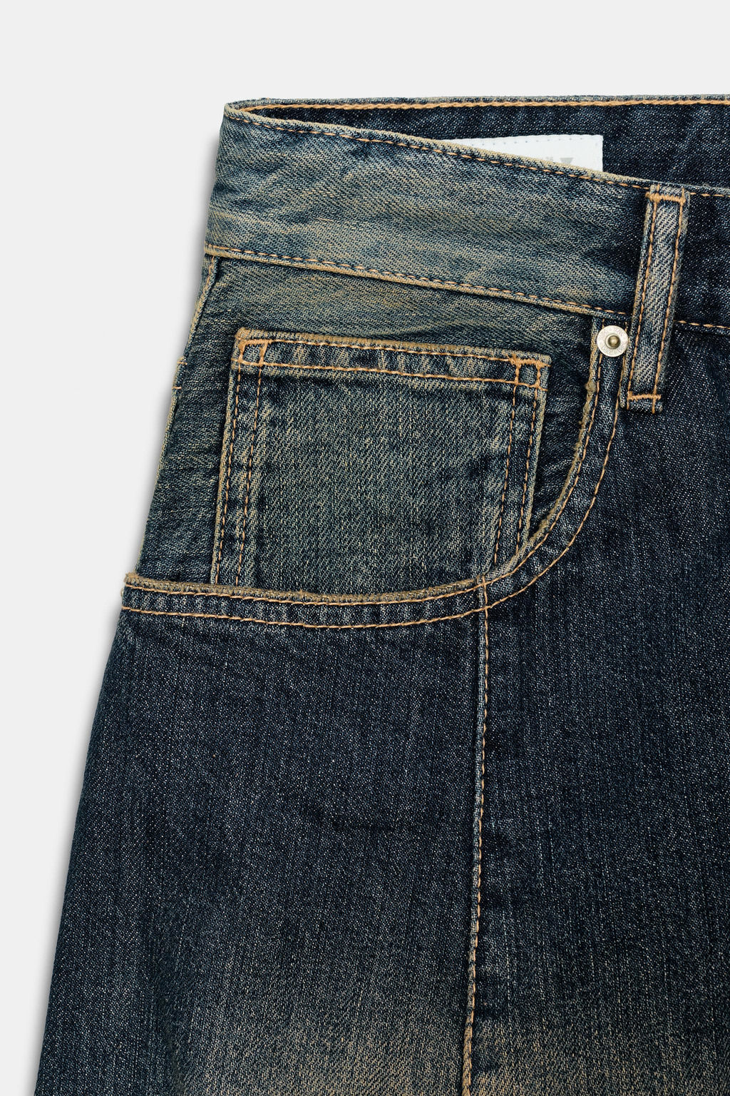 TRF OVERSIZE MID-WAIST JEANS - Zara фото 18