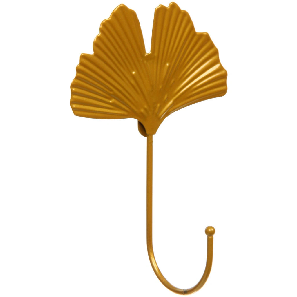 Цена за 6 шт. Крючок интерьерный металлический "ЛОФТ ТАМБЛ", паншкрафт, цвет золото, 9*14см