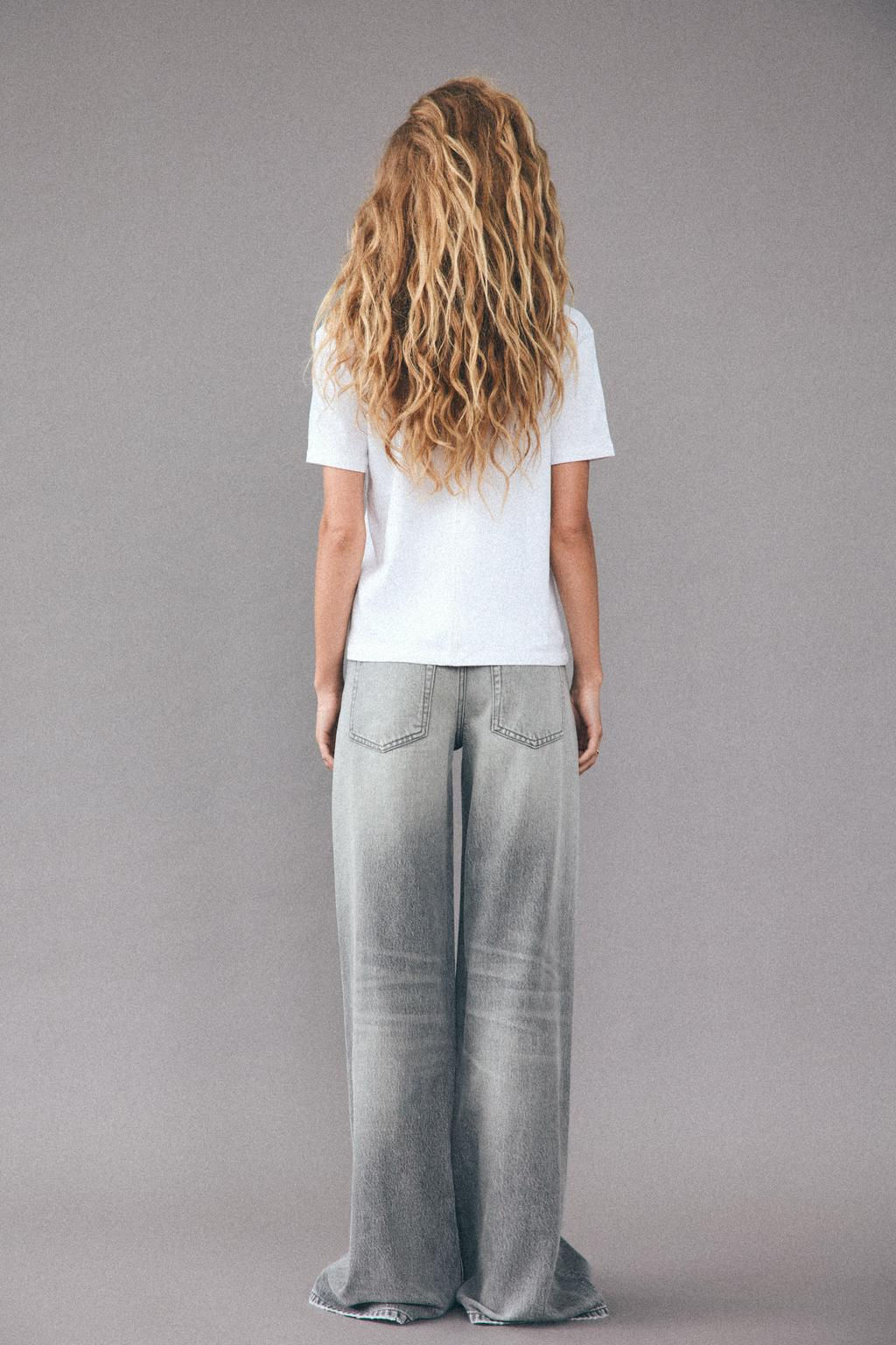 BASIC COTTON T-SHIRT - Zara фото 14