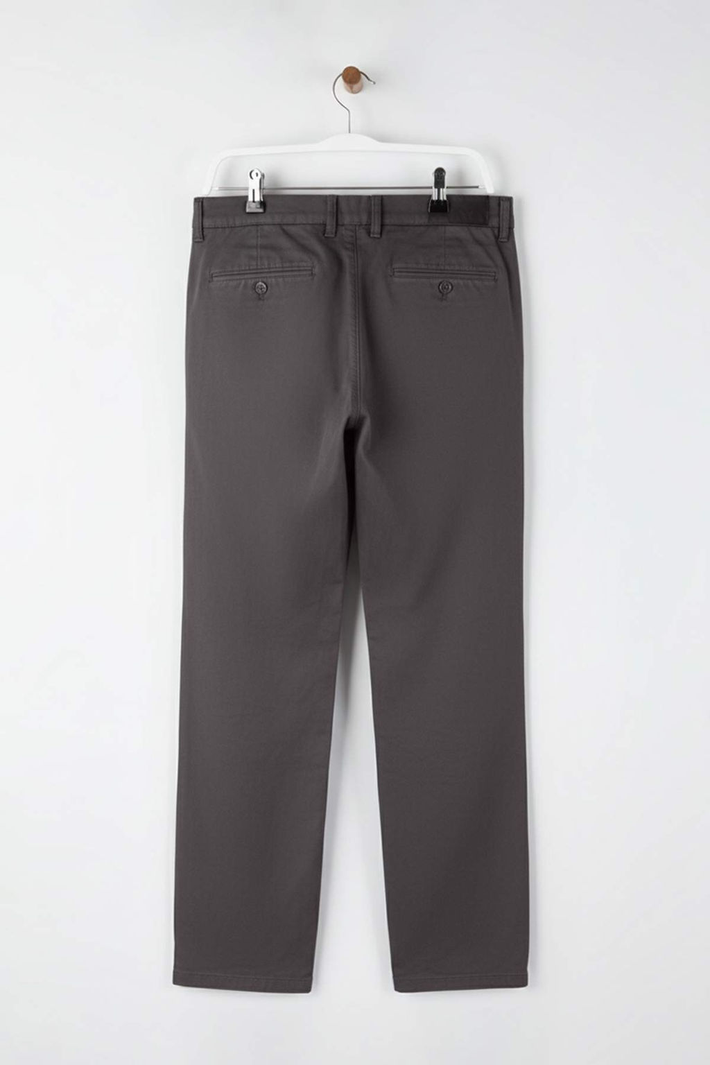 Gri Erkek Gabardin Dokulu Kumas Pantolon TMNAW26PL00026