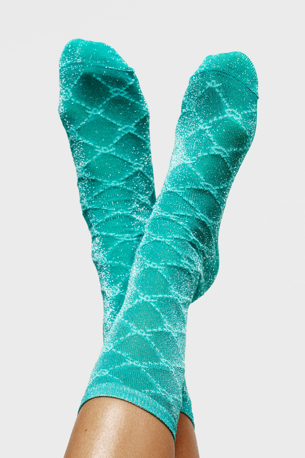 Calcetines antideslizantes con dise?o brillante - H&m фото 5