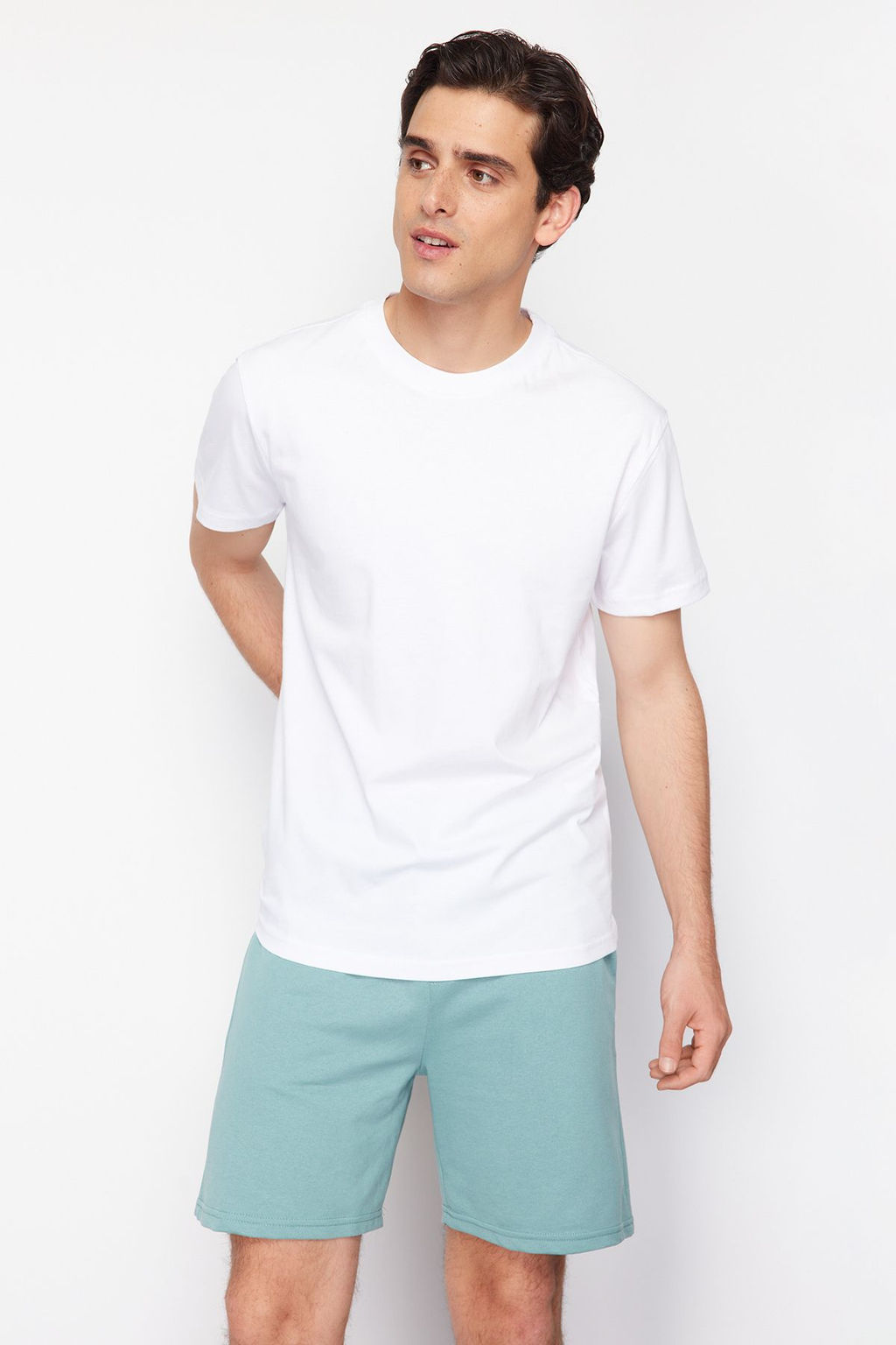 Mint-Siyah Regular/Normal Fit 2li Paket Sort&Bermuda TMNSS21SR0095