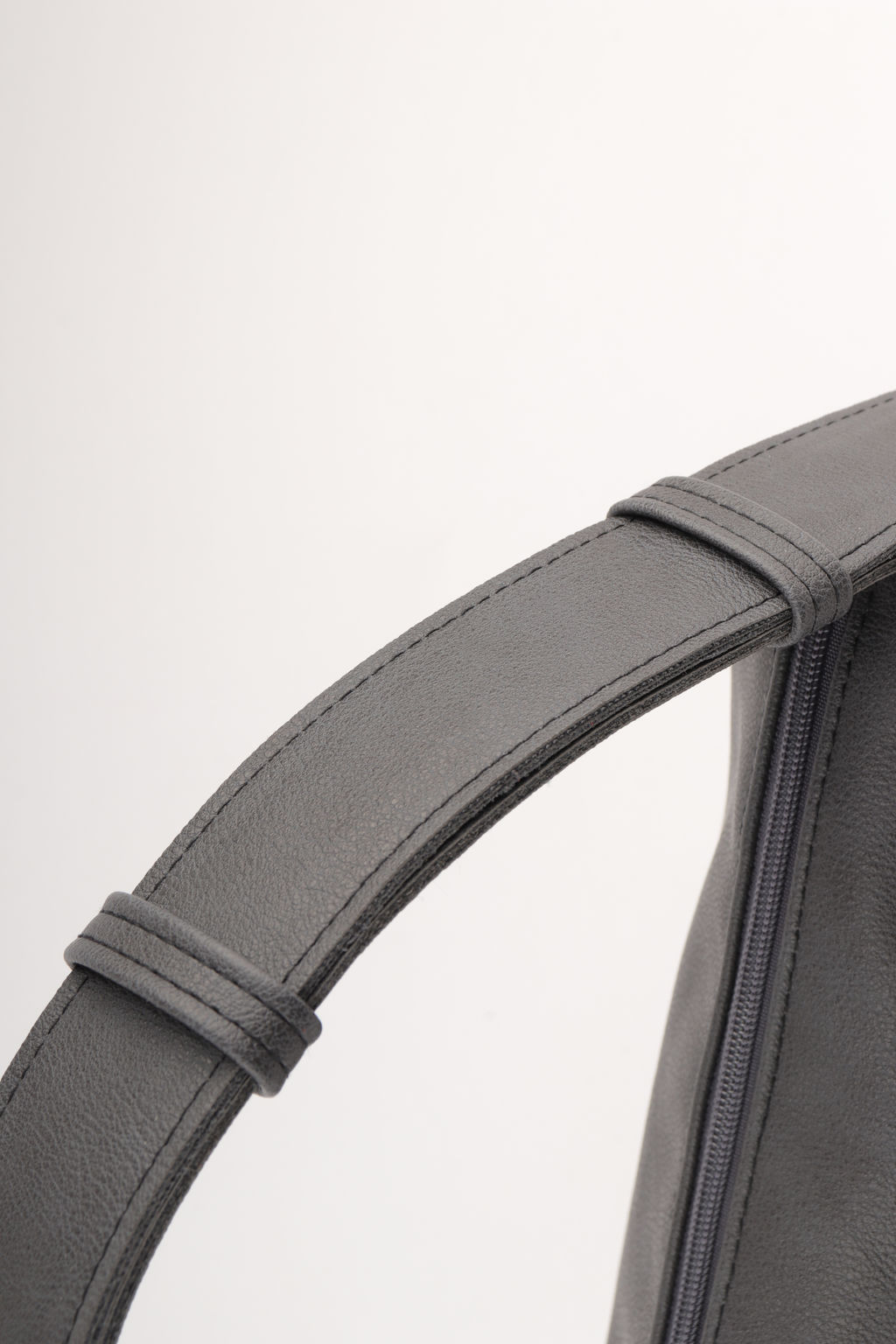 Сумка Модель №1594 | кожзам | гладкий | серый | Р922-9 | 33411