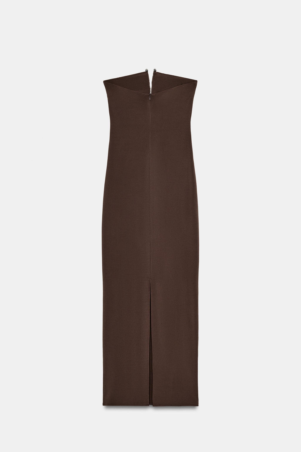 VESTIDO PALABRA DE HONOR / Marr?n - Zara фото 5