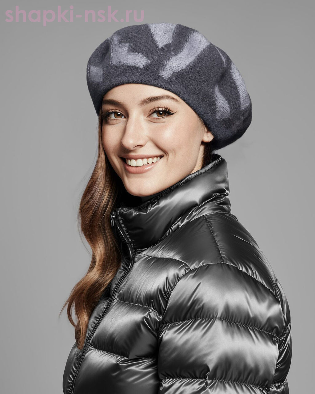 517 Берет женский флис (56-58)