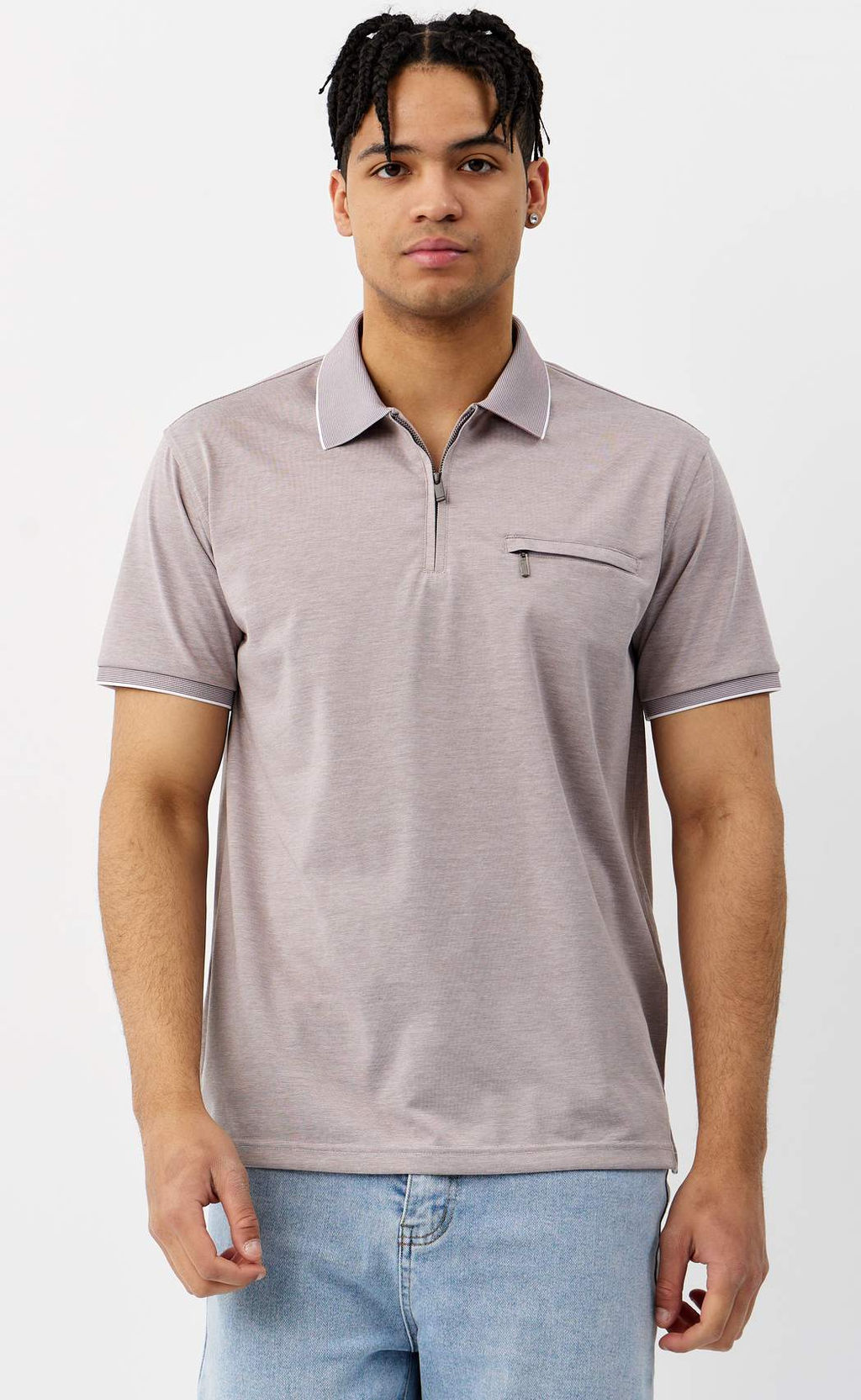 Поло F511-07-820 beige