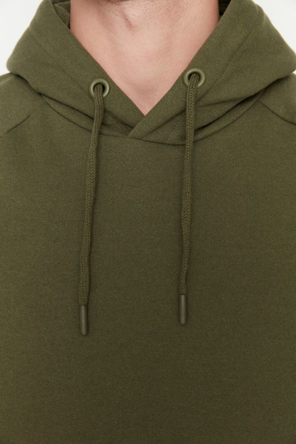 TRENDYOL MAN Gri Regular/Normal Kesim Kapusonlu Ici Polar/S?cak Tutan Sweatshirt TMNAW23SW00194 - Trendyolmilla фото 19
