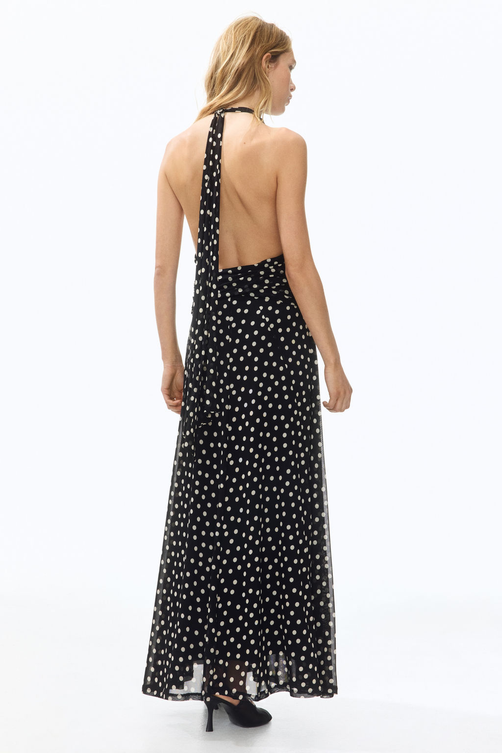 Vestido halter de malla - H&m фото 4